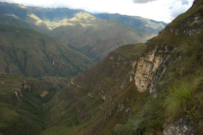 The Andes between Yomblon and Cocabamba