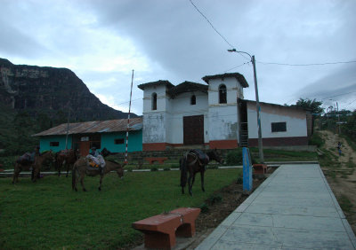 The main plaza in Cocabamba