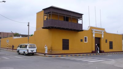 Huaura, place from where the independancy of Peru was proclaimed