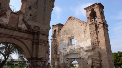 The runed Spanish town of Zaa