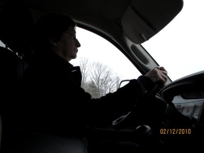 Joan Driving
