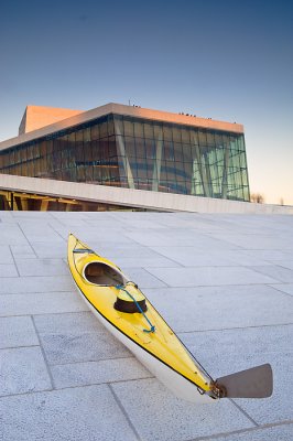 Interesting way to arrive in Opera House...