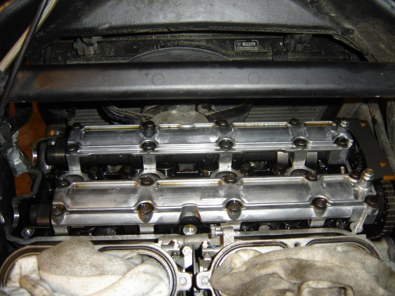 Valve cover removed