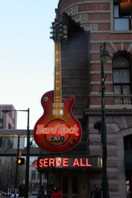Hard Rock Cafe..