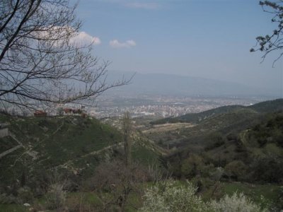 City View from Mount Vodno.