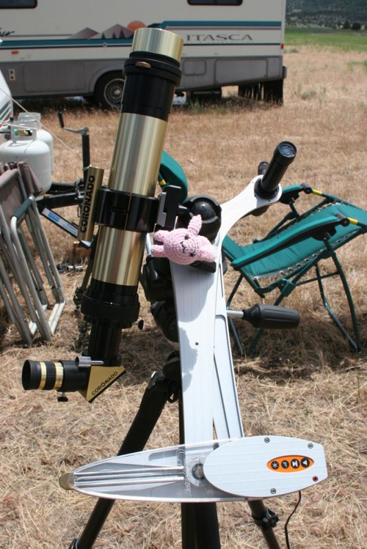 Solar-scope.AstroTrac-and-Pinky.