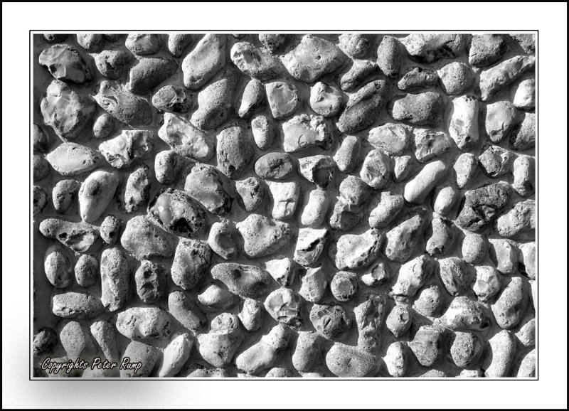 Stone wall.