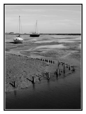 Low tide at Wells