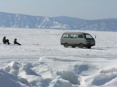 Fun on the Lake Baikal