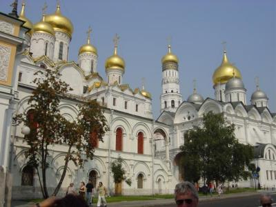 Annuciation Cathedral and Archangel Cathedral in the Kremlin