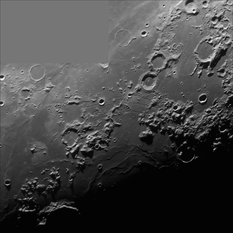 Rimae Hippalus, Ramsden, Agatharchides & Hesiodus 06-Jan-09 22:00UT