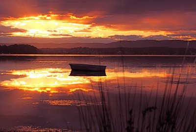 Sunset on Lake Macquarie  NSW.jpg