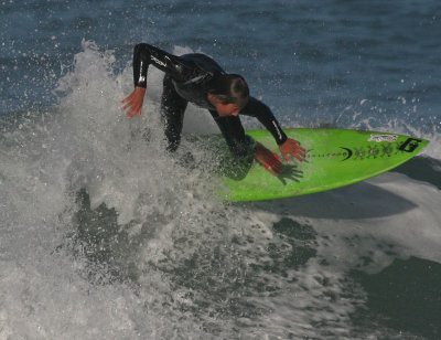 James Tume surfing at Lyall Bay, IMG_7036