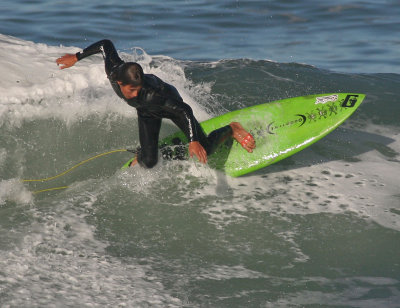 James Tume surfing at Lyall Bay, IMG_7012