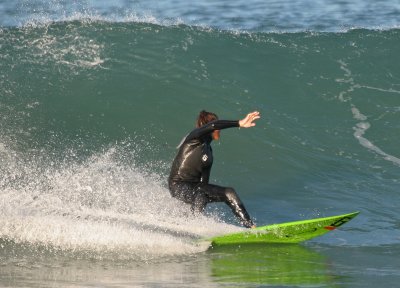 James Tume surfing at Lyall Bay, IMG_6722