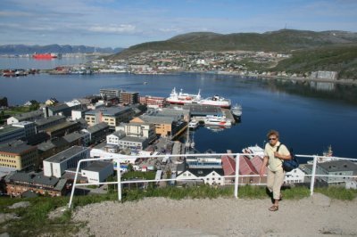 Hrlig utsikt ver Hammerfest