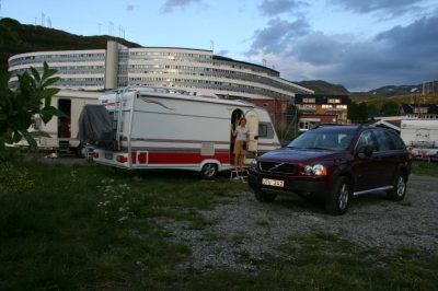 Campingen i Hammerfest