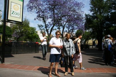 Sista dagen i Buenos Aires. Vi tog taxi till Zoologiska trdgrden.