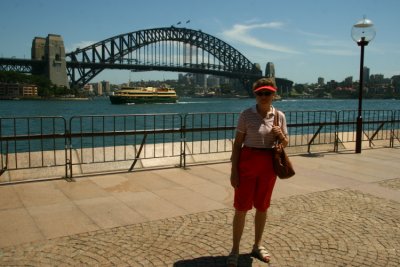Sydney Harbour Bridge och Birgitta