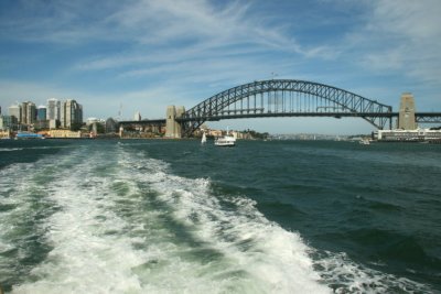 Sydney Harbour Bridge frsvinner i fjrran