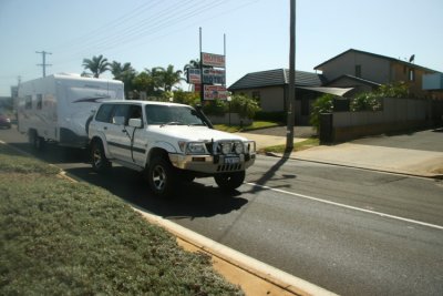 En typisk Australisk husvagn
