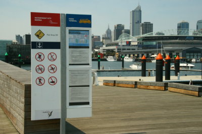 Melbourne waterfront city