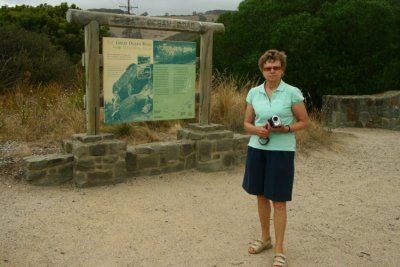 Minnesmrke efter The Great Ocean Road