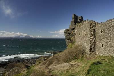 Dunure Castle Walls