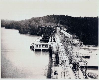 Mitchell Dam circa 1925