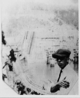 Joseph A. Sheppard at Mitchell Dam