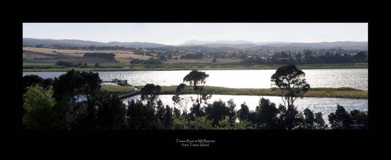 Tamar River from Tamar Island