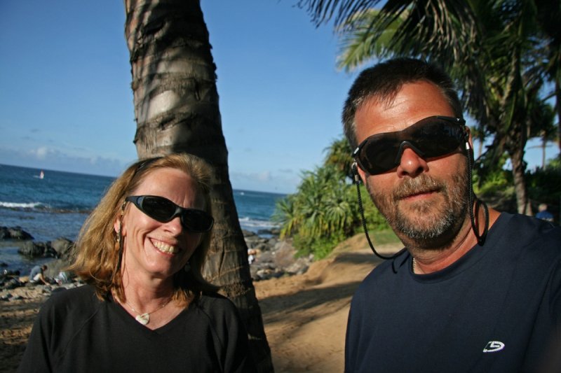 Paul and Linda do Hawai'i