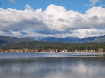 McCall Shore Lodge view of Payette Lake