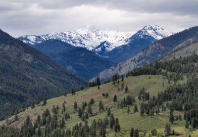 View from the Sun Mountain Lodge Winthrop, WA.