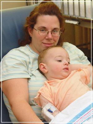 A little cuddly time with mommy