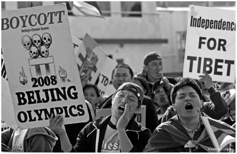 Free Tibet Now Protest Rally