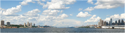 The Hudson River & The George Washington Bridge