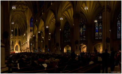 Sunday Mass at Saint Patrick's Cathedral