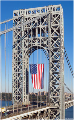 George Washington Bridge  Veterans Day 3
