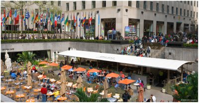 The Rink Bar in Rockefeller Center