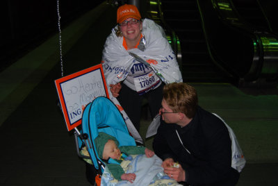 Heather Runs ING Marathon 03-30-08