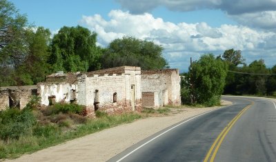 Town between Mendoza and Cordoba, Ar