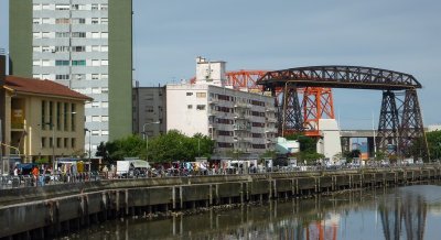 Sunday market in La Boca, Buenos Aires, Ar