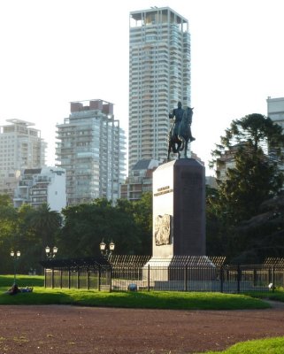 Plaza Seeber, Palermo, Buenos Aires, Ar