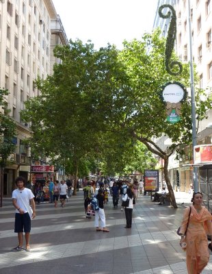 Paseo Ahumada, Santiago, Chile