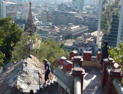 Cerro Santa Lucia, Santiago, Chile