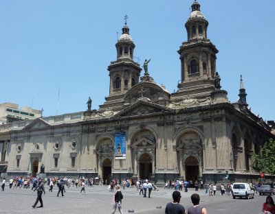 Catedral Metropolitana, Plaza de Armas, Santiago, Chile