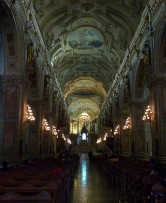 Catedral Metropolitana, Plaza de Armas, Santiago, Chile