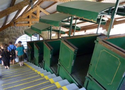 Cerro San Cristobal funicular, Santiago, Chile