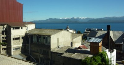Lago Nahuel Huapi from hotel room, Bariloche, Ar